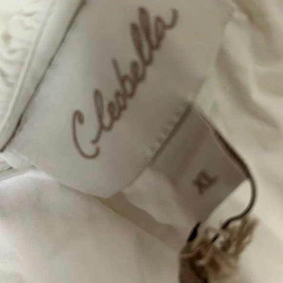 Cleobella NWT Elegant White Ruffled Dress - Picture 8 of 8